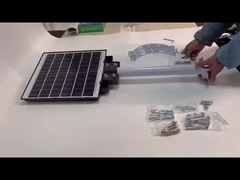 All In One ABS Housing 6000K 400W Solar LED Street Light