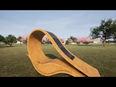 Remote Control Waterproof Outdoor 8 Watt Lampu Taman LED Tenaga Surya Bergerak