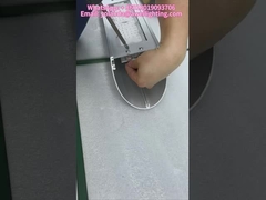 Die-casting Aluminium kecil lampu jalan LED 50W tahan air digunakan di jalan dan jalan.