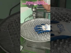 Proses produksi gerinda dan poles aluminium die-cast - lampu taman.