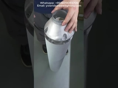 Lampu halaman dengan permukaan teroksidasi siap dikirim.