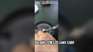 Lampu Rumput Led 12W Dengan Perumahan Aluminium Die-casting Yang Digunakan Di Taman Dan Jalan.