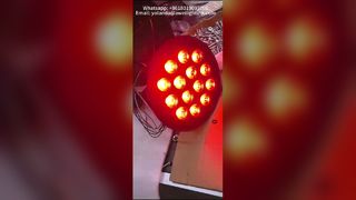 Lampu Banjir Led RGW 80W Dengan Saklar Warna Dan Daya Yang Digunakan Di Taman.
