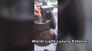 Lampu Banjir Coklat Tua 60W: Putih Hangat 3000K dengan Perumahan Die-cast ADC12.