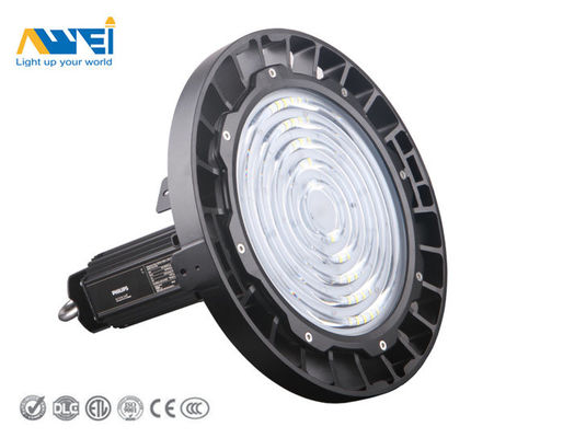150w Led High Bay Light UFO High Bay Light Fixture IP65 150lm/w Untuk Gudang CE Disetujui