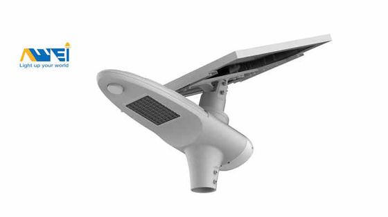 Waterproof IP65 Auto Intensity Controlled Integrated Solar Led Street Light 40-120W Bekerja 7 Hari Hujan