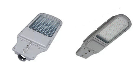 Beli 5000K AC100 - 277V IK09 80/100W IP65 Waterproof Outdoor LED Street Light Fixtures untuk pencahayaan area komersial online manufacture
