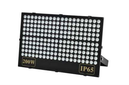 Beli Aluminium Hitam 200W Suhu Tinggi IP65 LED Lampu Banjir Luar Ruang 13000 Lumens Led Lampu Banjir Luar Ruang online manufacture