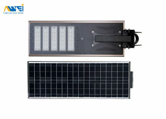 Beli 100W Lampu Lampu Jalan Solar Terintegrasi Pencahayaan Luar Ruang 160lm / w 5 Tahun Garansi Waterproof IP67 Untuk Jalan Dan Jalan Raya online manufacture