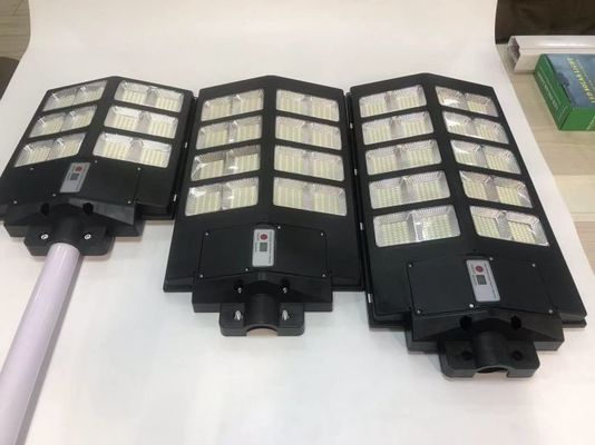 Beli Remote Control IP65 Waterproof 1200W All In One Outdoor Solar LED Street Light Sensor Gerak online manufacture