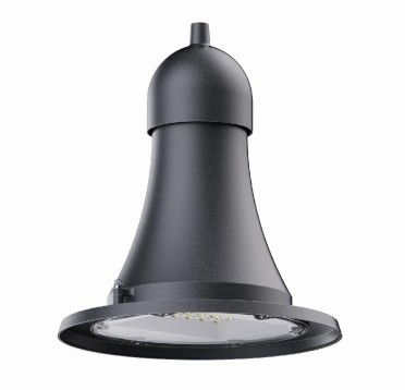 Lampu Taman Aluminium Die-casting Waterproof IP66 Dengan Lampshade Rendah Dan Lampu Lapangan Opsional DALI Digunakan Untuk Taman Dan Jalan