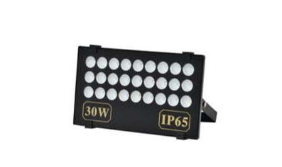 8000-9000 Lumens Lampu Led Lampu Led Lampu Aluminium Hitam 30W 50W 100W 150W 200W IP65