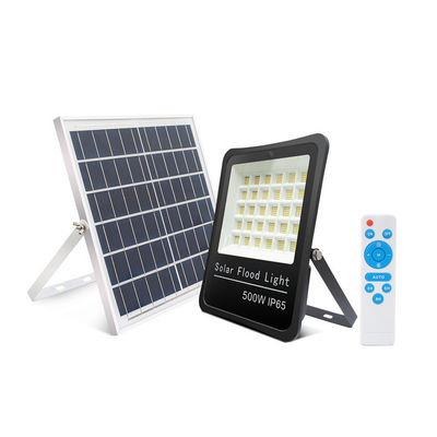 500W Lampu Banjir LED Surya untuk Peternakan, Taman, Parkir dan Lampu Luar Ruang Off-Grid